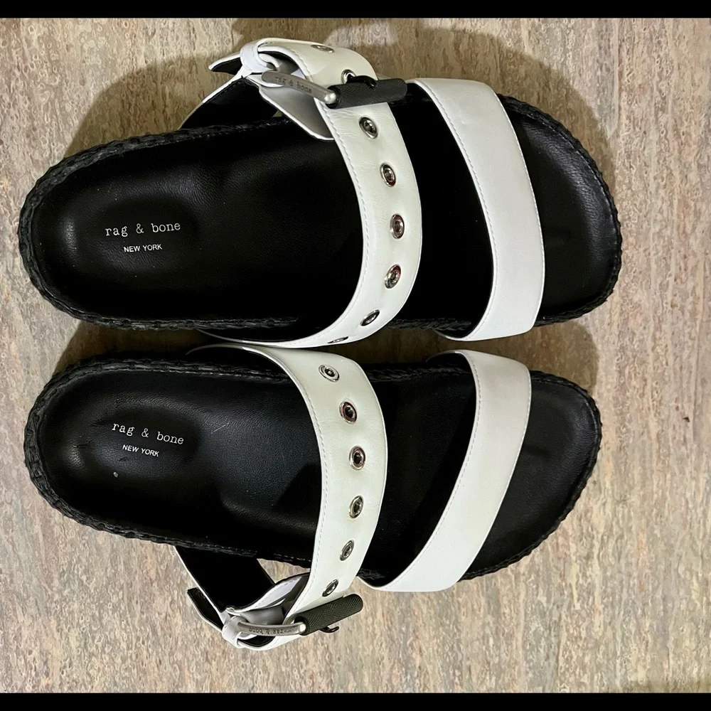 Rag & Bone New York slip on platform sandals - Picture 8 of 16